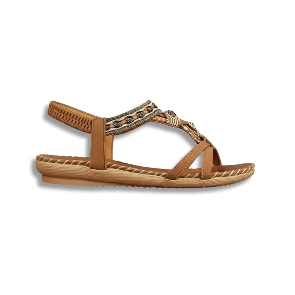 sandalia-feminina-marron-rippie-flex-loja-ortopedic
